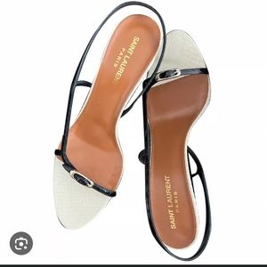 ISO!!!  Saint Laurent Sin 95 Sandals SZ 39